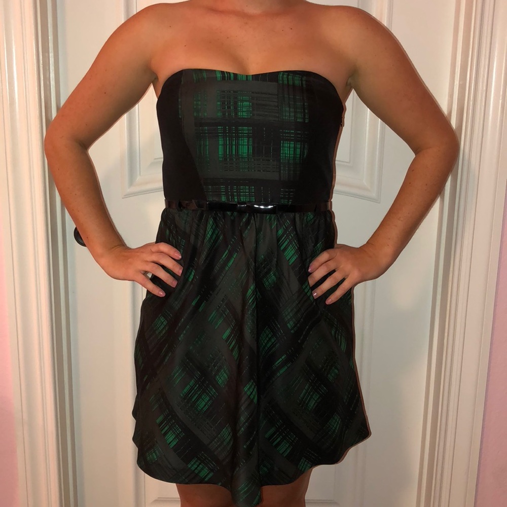 Strapless Short Dress